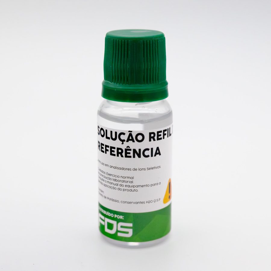 Solução de Refil do Eletrodo de Referência